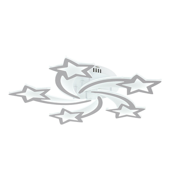 Модерна минималистична 6-лампена LED таванна лампа, димируема, 220V, CRI 80-90, осветява 8–12 м².