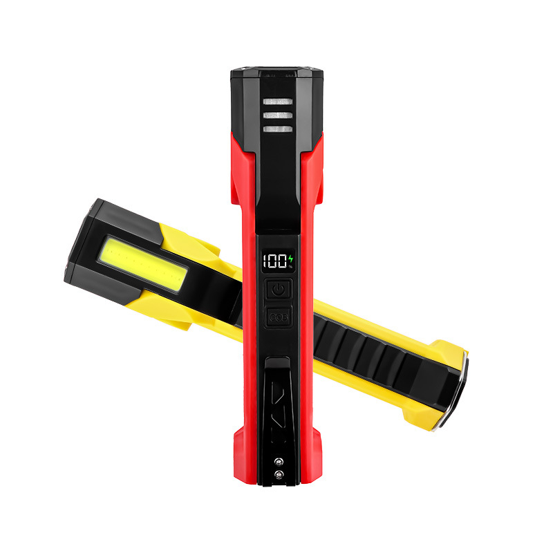 XTE COB svjetlo s dvostrukim izvorom, 180° rotacija, klip za olovku magnetom, 5W LED, 1500mAh baterija