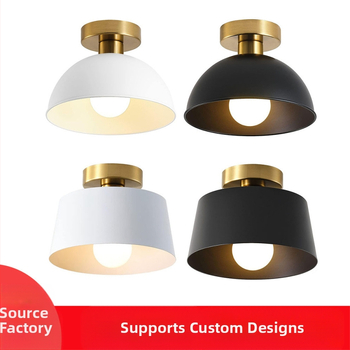 LED lubinė lempa, plieninis korpusas ir gaubtas; tinkama koridoriams ir virtuvei; šviesos plotas 5–10 m²; CRI 80–90