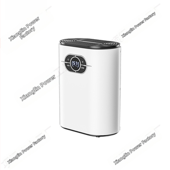 Namų naudojimui skirtas puslaidininkinis dehumidifikatorius, modelis CJ-2020-2, 21–30 m², vandens bakelis 1.0–2.5 L, drėgmės išsiurbimas <1 L/h, galia 45 W