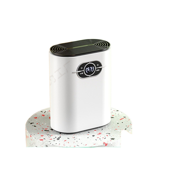 Namų naudojimui skirtas puslaidininkinis dehumidifikatorius, modelis CJ-2020-2, 21–30 m², vandens bakelis 1.0–2.5 L, drėgmės išsiurbimas <1 L/h, galia 45 W