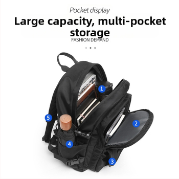 Σακίδιο πλάτης TANGCOOL, ύφασμα Oxford, 20–35L, αδιάβροχο, χωράει 14-ιντσών φορητό υπολογιστή