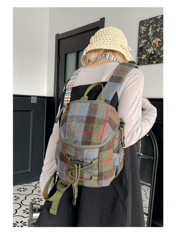 Mini moters kuprinė - žaismingas ir mielas stilius (Nylon; dėvėjimui atsparus; naštos sumažinimas; stuburo apsauga; oro pagalvės dirželis)