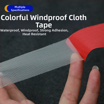 Διπλής όψεως ταινία βάσης από ύφασμα για διακόσμηση γάμου και εκθέσεων, κόλλα από καουτσούκ, υπόστρωμα: ύφασμα, πάχος 0,18/0,26 mm (μονοπλευρη) ή 0,17 mm (διπλής όψης)