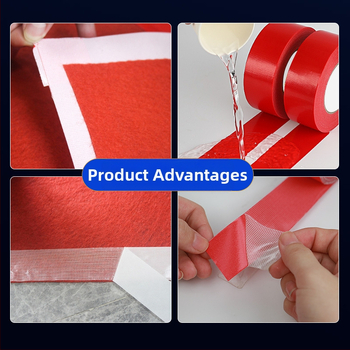 Διπλής όψεως ταινία βάσης από ύφασμα για διακόσμηση γάμου και εκθέσεων, κόλλα από καουτσούκ, υπόστρωμα: ύφασμα, πάχος 0,18/0,26 mm (μονοπλευρη) ή 0,17 mm (διπλής όψης)