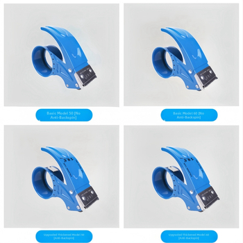 Rokas darbs metāla lentes ieslēgšanas un griešanas iekārta iepakošanai, lentes platums 50 mm, metāla versija, vārpstas diametrs 56 mm, tīrais svars 150 g