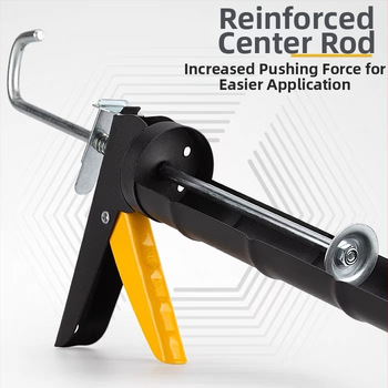 Keltonn Ημικυκλικό Χειροκίνητο Πιστόλι Κόλλας Δομικής Σειράς για Διακόσμηση και Συντήρηση