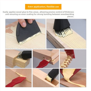 Σετ σιλικονούχων βουρτσών για ξυλουργικές εφαρμογές, κόλλα και λατέξ – Μάρκα: New Wu Tools; Υλικό: Σιλικόνη; Προδιαγραφές: 100-20