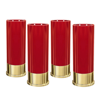 Plastikinė šoto stiklinė spiritams, 45 ml talpa, pritaikytas logotipas, pritaikytas įpakavimas, 4 vnt komplektas