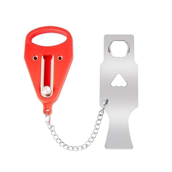 Φορητή κλειδαριά πόρτας, μοντέλο E-type, υλικό σίδηρος, μάρκα CK-56, στυλ μοντέρνο μινιμαλιστικό, οικιακή κλειδαριά