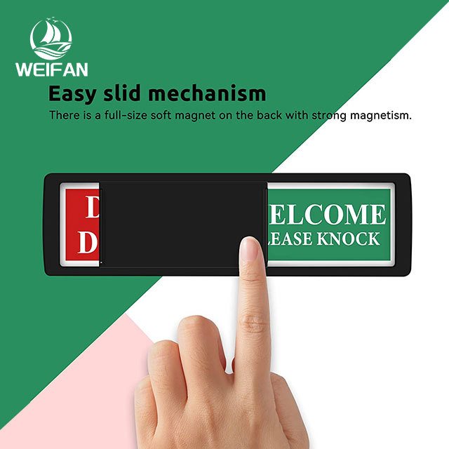 Do Not Disturb DIY διπλής όψεως μαγνητικό για πλυντήριο πιάτων και ψυγείο – συνθετική ρητίνη, απλό στυλ, παραμετροποίηση από τη Weifan