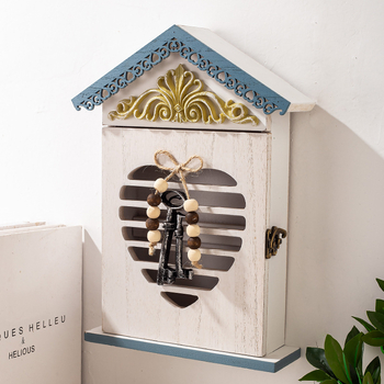 Cutie de chei pentru hol — lemn, montaj pe perete, stil nordic, Kaoka craftsmanship