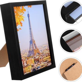 Ξύλινο κουτί αποθήκευσης γραφείου με κρυφό διαμέρισμα, αντικλοπής, πολλαπλών χρήσεων, 1 L χωρητικότητα