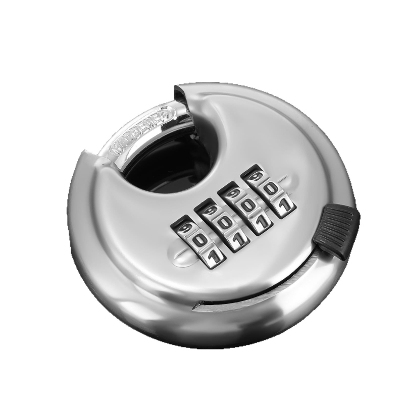 Κλειδαριά τύπου C από ανοξείδωτο ατσάλι, με αντικοπή και συνδυασμό, για αποθήκη και εξωτερική χρήση, πάχος 0,8 εκ, απόσταση 3 εκ.