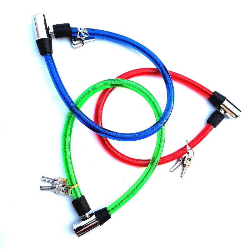 Κλειδαριά με δαχτυλιδώδες σχήμα για ποδήλατα και μοτοσικλέτες με ατσάλινο καλώδιο | Mingchuang ιδιωτική μάρκα, μη εισαγόμενο