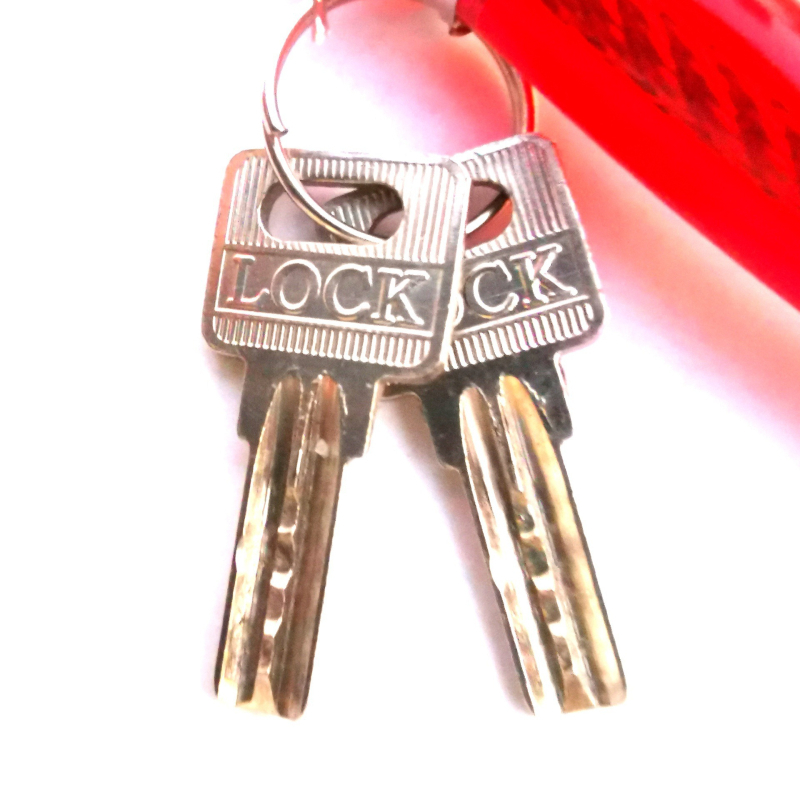 Κλειδαριά με δαχτυλιδώδες σχήμα για ποδήλατα και μοτοσικλέτες με ατσάλινο καλώδιο | Mingchuang ιδιωτική μάρκα, μη εισαγόμενο