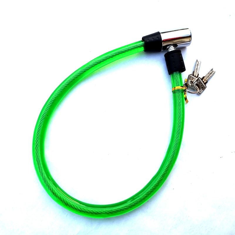 Κλειδαριά με δαχτυλιδώδες σχήμα για ποδήλατα και μοτοσικλέτες με ατσάλινο καλώδιο | Mingchuang ιδιωτική μάρκα, μη εισαγόμενο