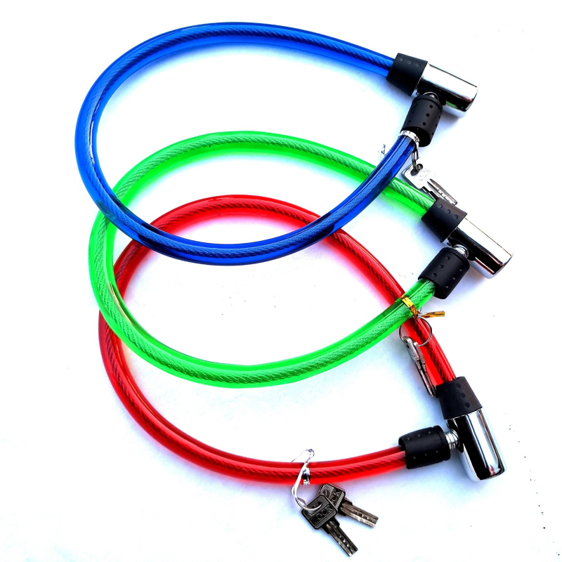 Κλειδαριά με δαχτυλιδώδες σχήμα για ποδήλατα και μοτοσικλέτες με ατσάλινο καλώδιο | Mingchuang ιδιωτική μάρκα, μη εισαγόμενο