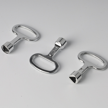 HX012 Κλειδαριά πόρτας κιβωτίου μετρητών από κράμα αλουμινίου — μηχανική κλειδαριά με γλώσσα περιστροφής και κλειδί τρίγωνο, για βιομηχανικές, αγροτικές και ηλεκτρικές εφαρμογές