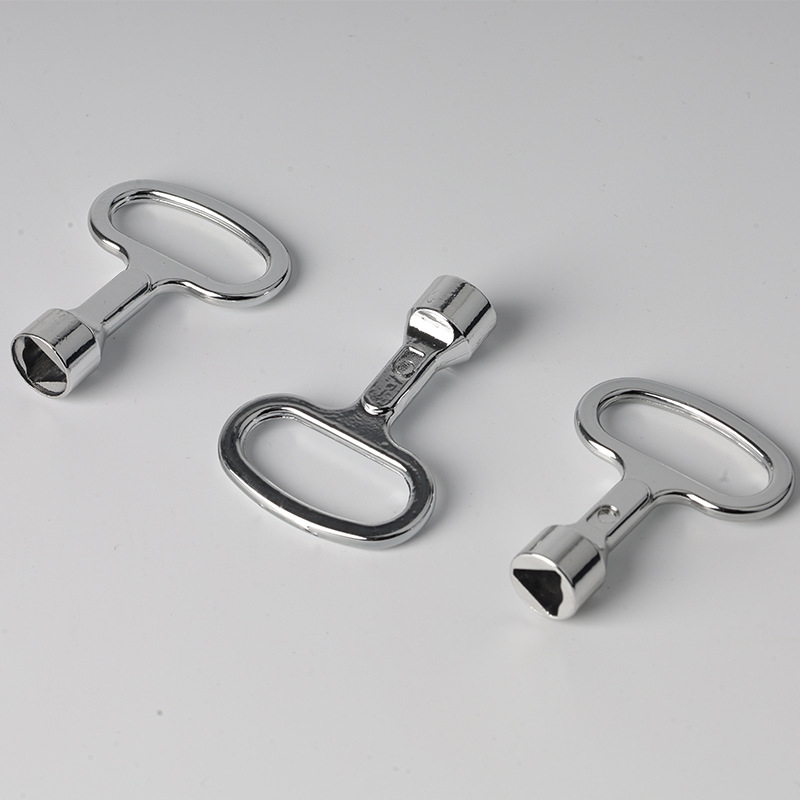 HX012 Κλειδαριά πόρτας κιβωτίου μετρητών από κράμα αλουμινίου — μηχανική κλειδαριά με γλώσσα περιστροφής και κλειδί τρίγωνο, για βιομηχανικές, αγροτικές και ηλεκτρικές εφαρμογές