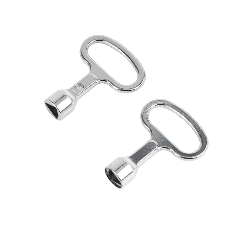 HX012 Κλειδαριά πόρτας κιβωτίου μετρητών από κράμα αλουμινίου — μηχανική κλειδαριά με γλώσσα περιστροφής και κλειδί τρίγωνο, για βιομηχανικές, αγροτικές και ηλεκτρικές εφαρμογές