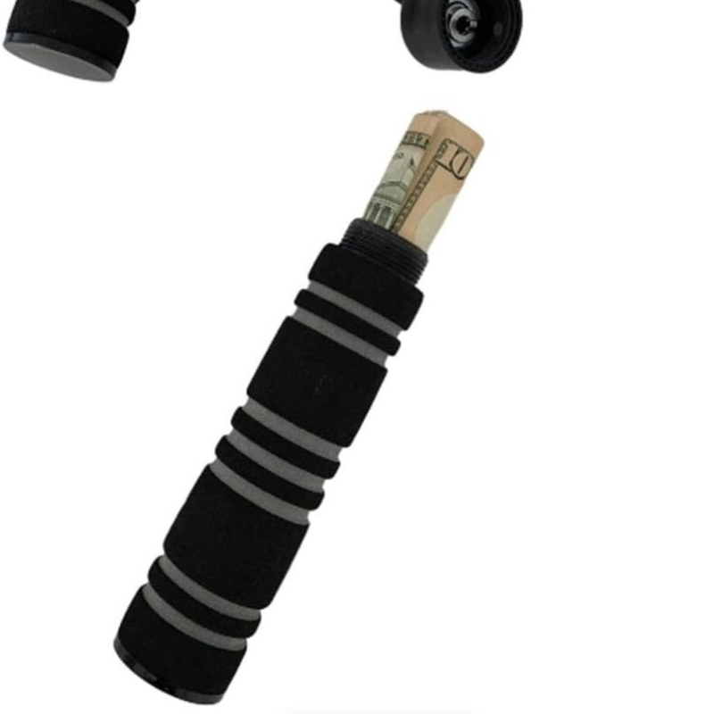 Cutie pentru pastile cu compartiment secret, design camuflaj, capacitate 1L, plastic, Autonomy