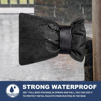 Ārējā krāna izolācijas vāciņš ziemas lietošanai — poliesters, Yiwu Heyi zīmols, moderns minimālisma stils