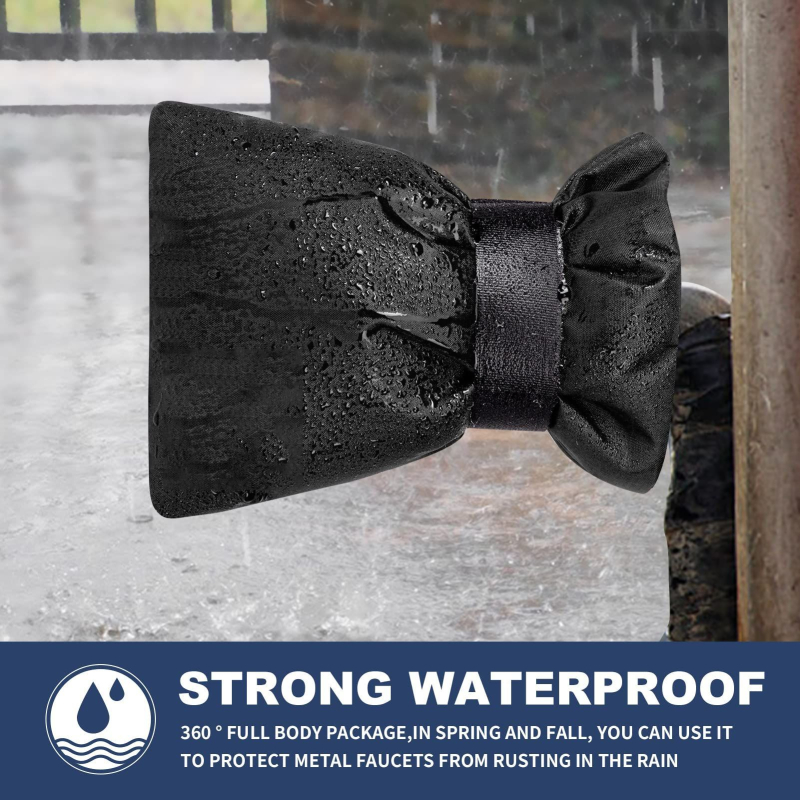 Ārējā krāna izolācijas vāciņš ziemas lietošanai — poliesters, Yiwu Heyi zīmols, moderns minimālisma stils