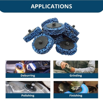 Диамантени дискове за шлайфане за ротационен инструмент — комплект от 22 части за премахване на боя и полиране