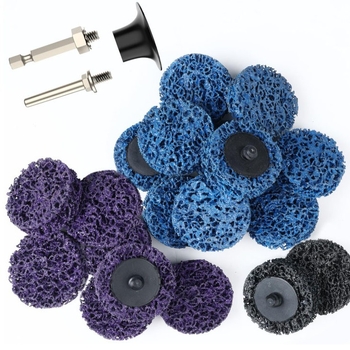 Диамантени дискове за шлайфане за ротационен инструмент — комплект от 22 части за премахване на боя и полиране
