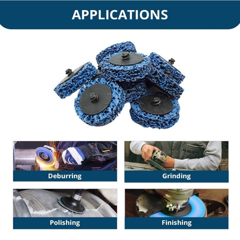 Диамантени дискове за шлайфане за ротационен инструмент — комплект от 22 части за премахване на боя и полиране