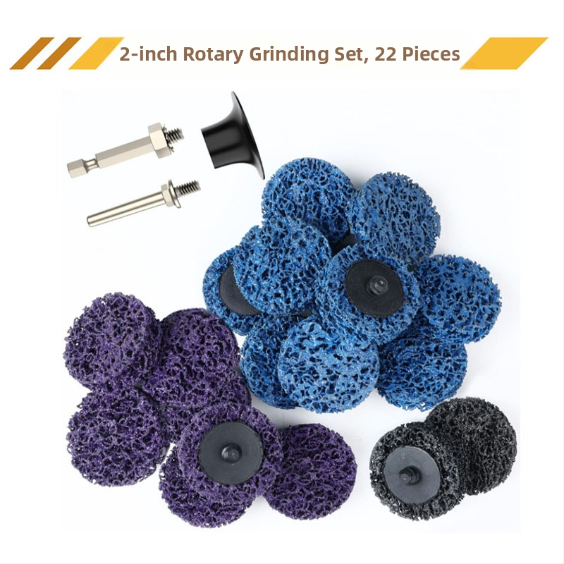 Диамантени дискове за шлайфане за ротационен инструмент — комплект от 22 части за премахване на боя и полиране