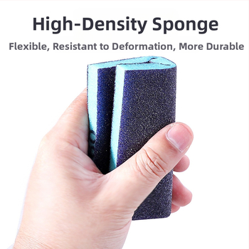 RUITOOL Sūklis slīpēšanas Bloks, divpusējs metālam un kokam, alumīna + sūklis, pulēšana, pielāgota apstrāde