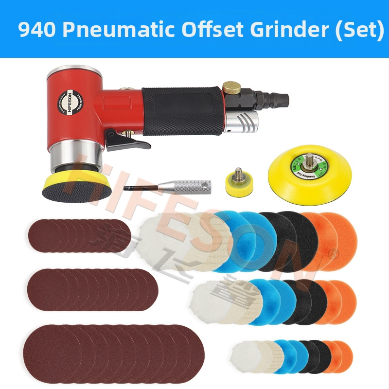 Sea Flying Shark εκκεντρικό πνευματικό τριβείο για λείανση, γυάλισμα και κερώσεις αυτοκινήτων