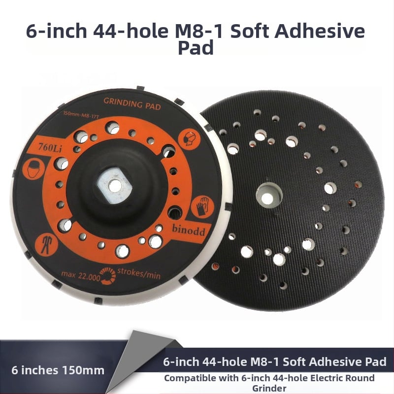 Elektriskais slīpēšanas disks ar PU un Velcro – Zīmols Quality Power – Tips Gucker – Slīpēšanas PU