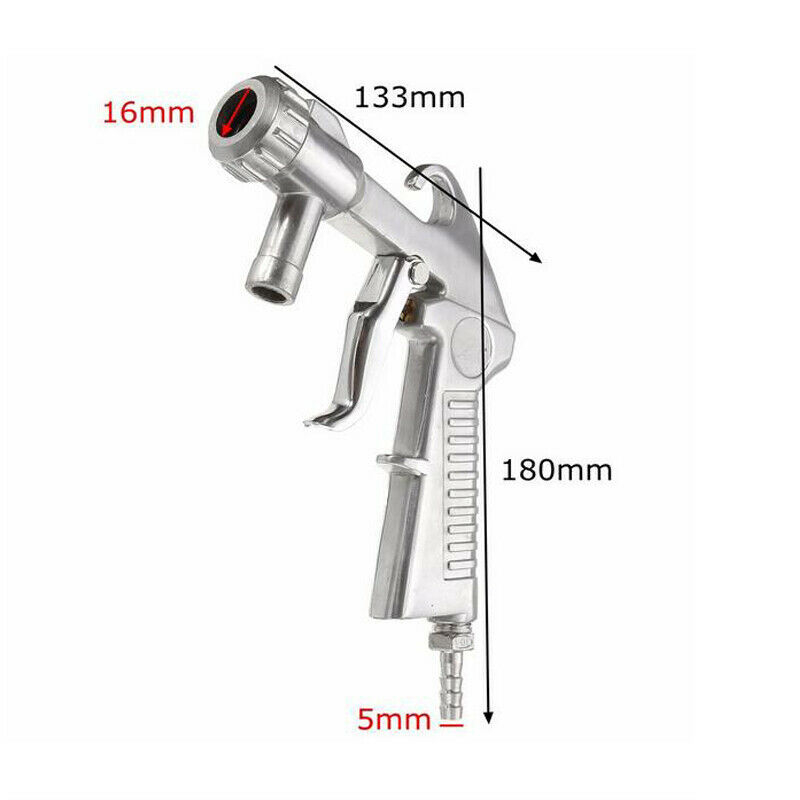 Pneumatinė smėliavimo pistoleto keraminių antgalių (4/5/6/7 mm) pramoniniams ir dekoratyviesiems taikymams