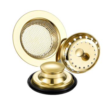 Kapa za odvod otpada u sudoperu s filtrom protiv začepljenja, Materijal 201, Model 112, Specifikacije 112/85, Neto težina 140 g