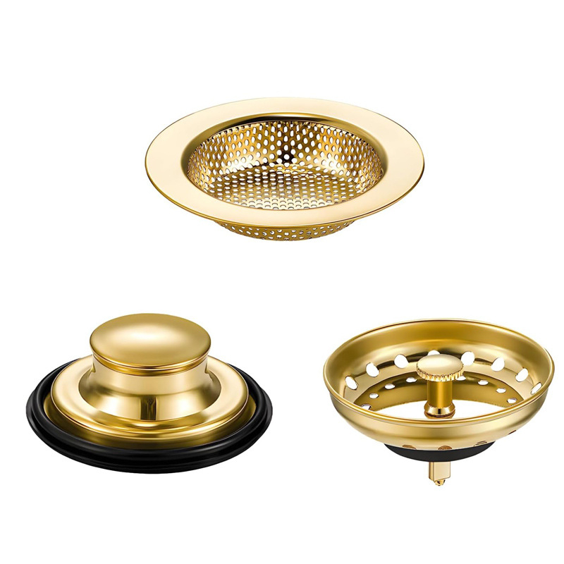 Kapa za odvod otpada u sudoperu s filtrom protiv začepljenja, Materijal 201, Model 112, Specifikacije 112/85, Neto težina 140 g