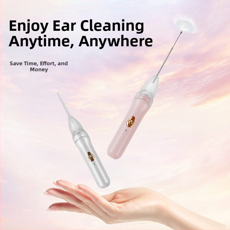 Ηλεκτρικό σετ κουταλάκια αυτιών – χωρίς φως, ABS πλαστικό, 150 τεμάχια, μη εισαγόμενο