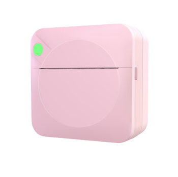 Портативен Bluetooth термален принтер за баркодове — формат на етикета 57×30 мм, неограничена хартия, вградена 1200mAh батерия, поддържа мрежово печат