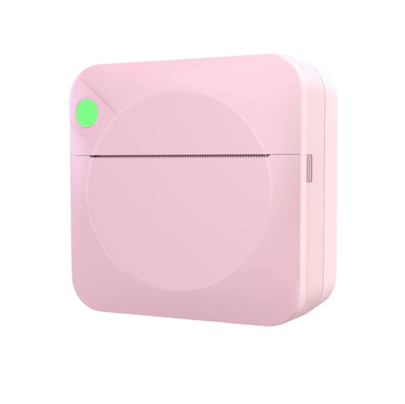 Портативен Bluetooth термален принтер за баркодове — формат на етикета 57×30 мм, неограничена хартия, вградена 1200mAh батерия, поддържа мрежово печат