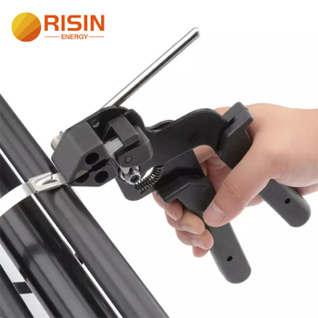 Automatinis SS304 kabelinių jungčių kirpimo ir įtempimo įrankis iš nerūdijančio plieno (anti-slip, taupo jėgas; suderinamas su 304 nerūdijančio plieno kabelinėmis jungtimis; medžiaga: Special Steel; svoris: 0.8)