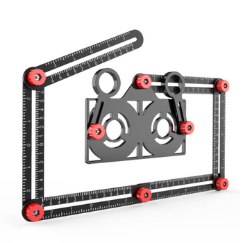 Αλουμινένιο Πτυσσόμενο Εργαλείο Διατρήσεων για Πλακάκια, Τοιχοποιία, Δάπεδο και Γυαλί