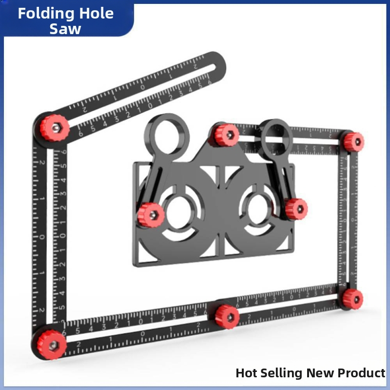 Αλουμινένιο Πτυσσόμενο Εργαλείο Διατρήσεων για Πλακάκια, Τοιχοποιία, Δάπεδο και Γυαλί