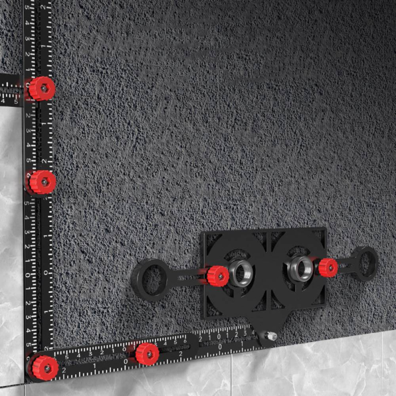 Αλουμινένιο Πτυσσόμενο Εργαλείο Διατρήσεων για Πλακάκια, Τοιχοποιία, Δάπεδο και Γυαλί