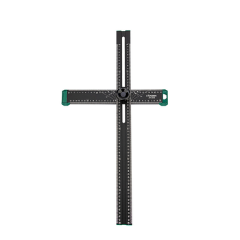 XTUOSEN Αλουμινενιο Τ-Πλαίσιο για Ξυλουργική – Μετακινούμενο Γωνιόμετρο, 2-σε-1 Ρυθμιζόμενο Μέτρο