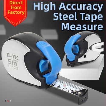 Bonte matavimo juosta, 5 m, automatinis užraktas, atspari kritimui, stalių meistrams