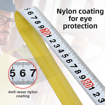 Bonte matavimo juosta, 5 m, automatinis užraktas, atspari kritimui, stalių meistrams