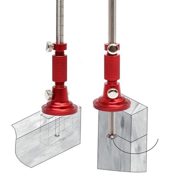 Ξυλουργικός σημειωτής — αλουμινίου κράμα, ευρωπαϊκό στυλ, κλίμακα ακρίβειας 0.1 mm