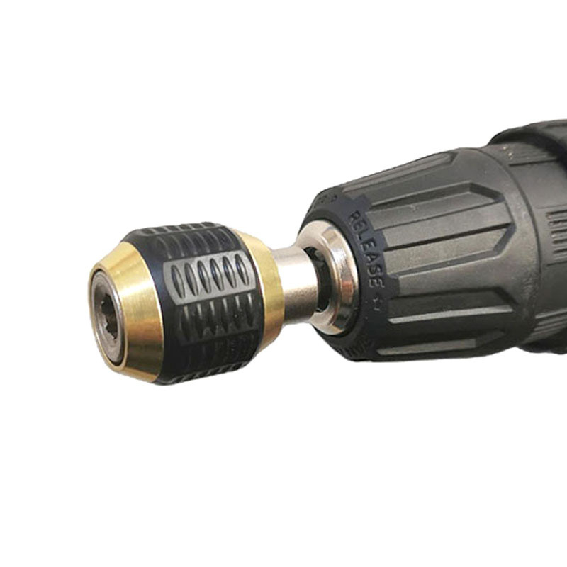 Adapter za bušilicu sa šestokutnim osovinama za brzo mijenjanje i automatsko zaključavanje, produžni štap za bitove i odvijače, karbonska čelika, Xinsentuo